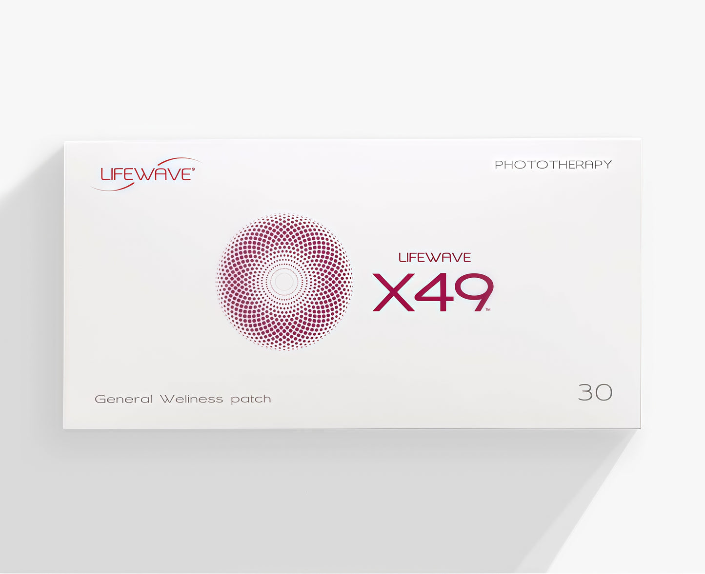 LifeWave X49 Patches - Promotes Performance, Strength & Stamina - Supports Maintaining a Healthy Weight Through Diet and Exercise Programs - No Drugs or Stimulants - Non-Transdermal - 30 Patches