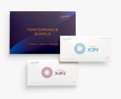 LifeWave X39® & X49® Patches Performance Bundle - Boost Energy, Support Recovery & Improve Performance - 2-Pack